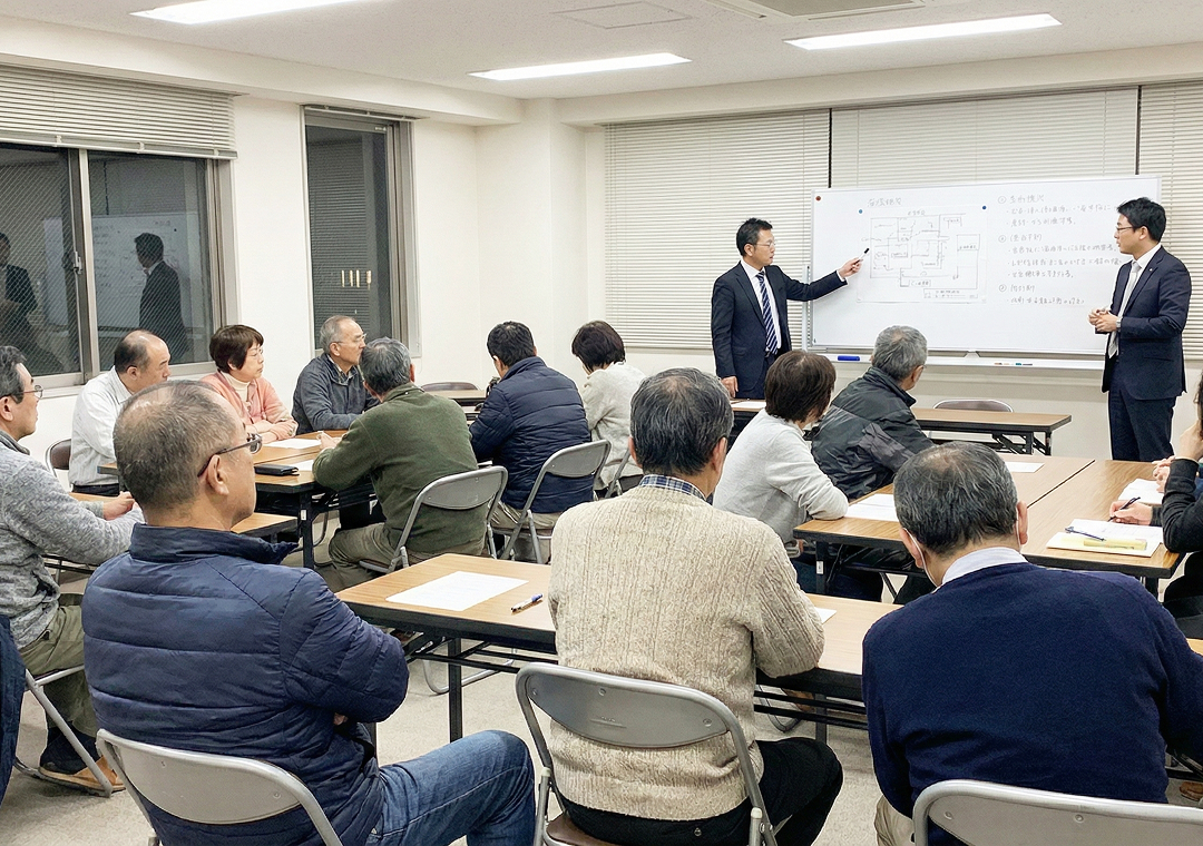 工事説明会の開催・工事計画の確認