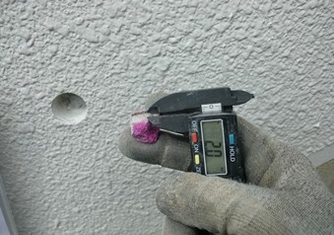 コンクリート中性化試験