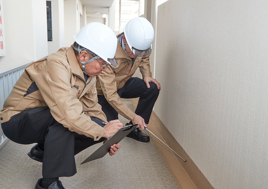 是正工事の確認・保証内容の管理